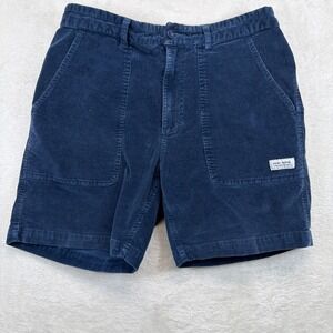 Banks Journal Corduroy Shorts Men's 34 Blue Stretch Casual Beach Skate Surf